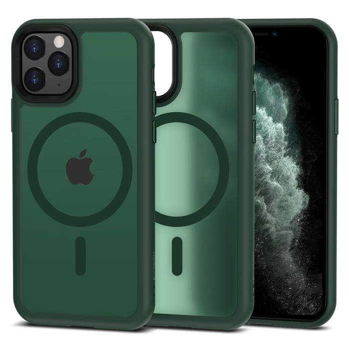 Case Tech-protect Magmat MagSafe iPhone 11 Pro MATTE Green