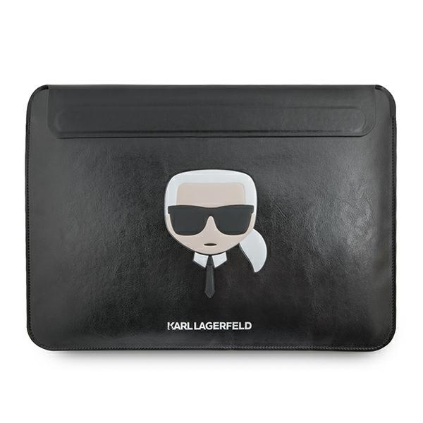 Karl Lagerfeld Sleeve KLCS16KHBK 16" black/black Iconic Karl`s Head