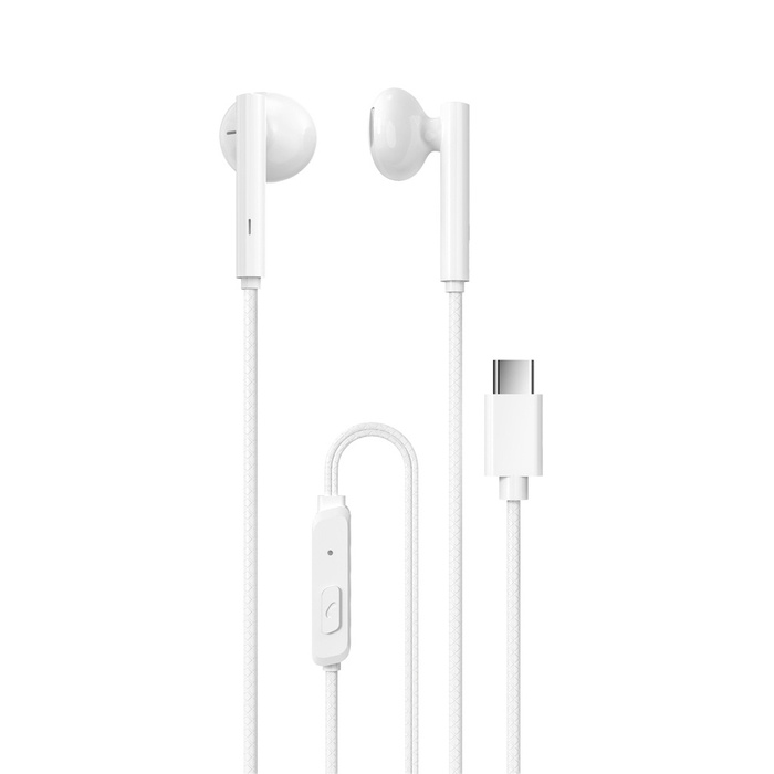 Auriculares con cable Dudao USB Tipo C 1.2m blanco (X3B-W)