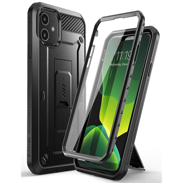 Pouzdro SUPCASE Unicorn Beetle Apple Iphone 11 Black Black Case