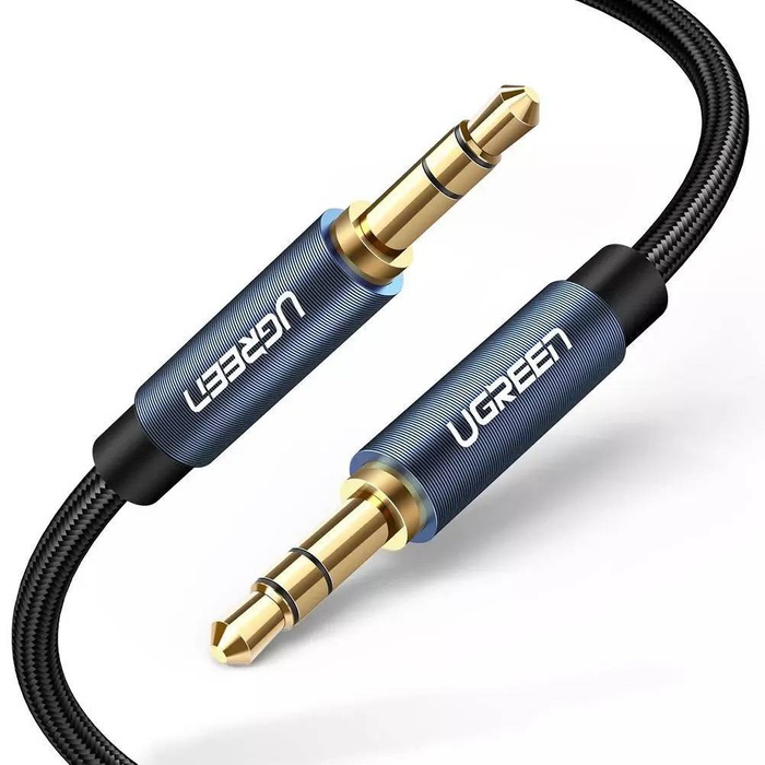 Cable AUX UGREEN Mini Jack 3.5mm 2m Blue