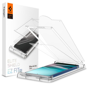 Glass HYBRID Spigen ELITE SHIELD "EZ FIT" HD GALAXY S25 ULTRA CLEAR