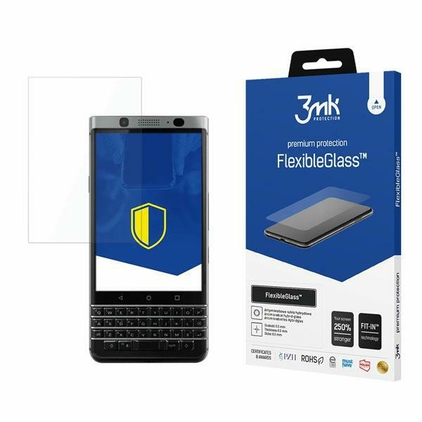 3mk Flexible GLASS BlackBerry KeyOne Glass Hybrid