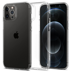 Pouzdro SPIGEN Ultra Hybrid iPhone 12 12 Pro průhledné průhledné pouzdro