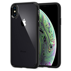 Coque SPIGEN iPhone X XS Ultra Hybrid Matte Black Case Apple