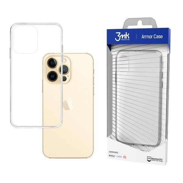 Pouzdro 3mk Apple iPhone 13 Pro Max All-Safe AC Armor Čirý Case