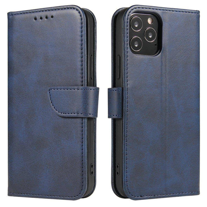 Magnet Case élégant étui avec flip cover et fonction stand Xiaomi Redmi Note 11 Pro+ 5G (Chine) / 11 Pro 5G (Chine) / Mi11i HyperCharge / POCO X4 NFC bleu