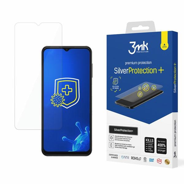 Ochranná Folie 3mk Samsung Galaxy A13 4G Silver Protect+ Antimikrobiální držák na mokré prostředí