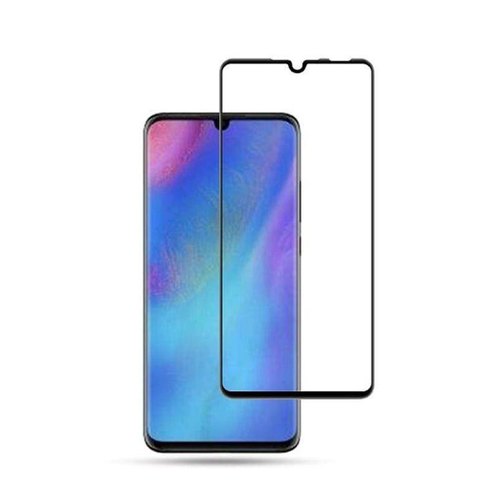 Glass T-PHOX CP+ HUAWEI P30 LITE BLACK FULL GLUE