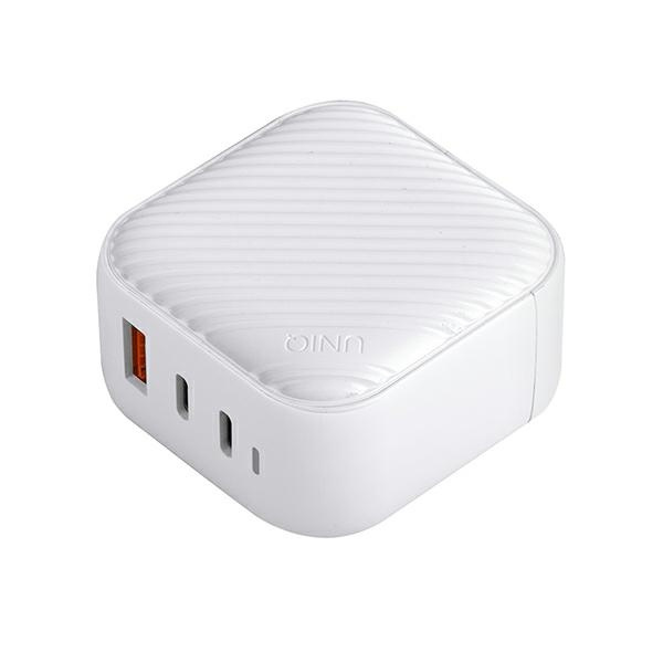 Commande Uniq . réseau. Verge Pro 66W Gan USB-C blanc / blanc nuage