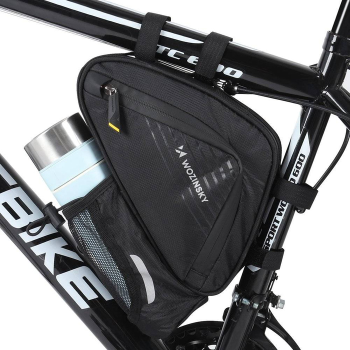 Borsa da bici Wozinsky sotto il telaio nero (WBB23BK)