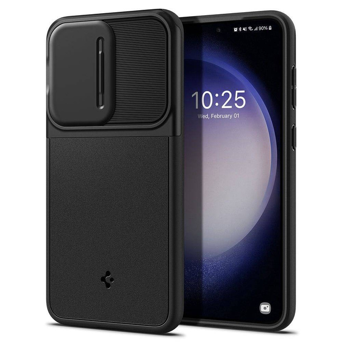 Case Spigen OPTIK Armor GALAXY S23+ PLUS BLACK