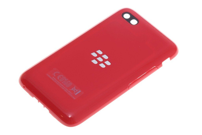 Battery Flap BLACKBERRY Q5 Red Genuine Grade A