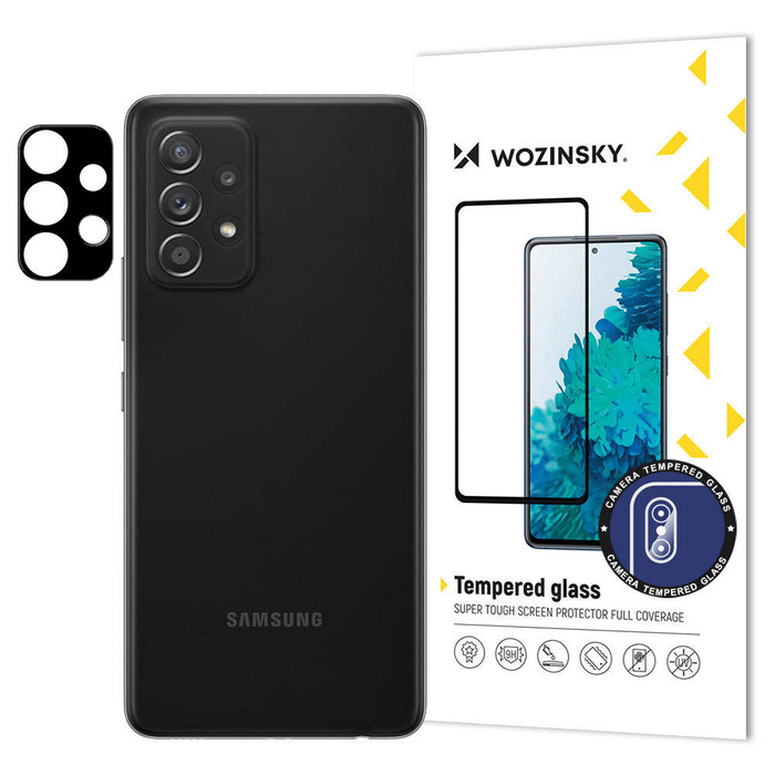 Wozinsky Full Camera Glass Protecteur de verre 9H super résistant pour Samsung Galaxy A73 5G / Galaxy A53 5G / Galaxy A33 5G