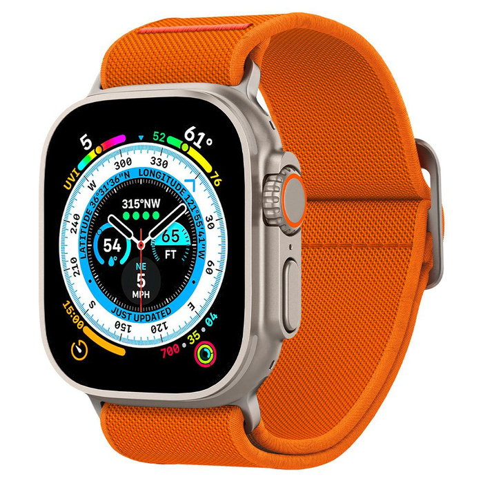 Strap Spigen Fit Lite Ultra Apple Watch 4 / 5 / 6 / 7 / 8 / Se / Ultra (42 / 44 / 45 / 49 Mm) Orange