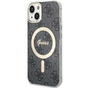 Funda Guess GUHMP14SH4STK iPhone 14 6.1" negro/negro durocase 4G MagSafe Case
