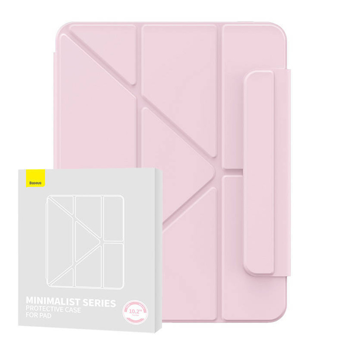 Magnetic Case Baseus Minimalist for Pad 10.2″ (2019/2020/2021)(baby pink)