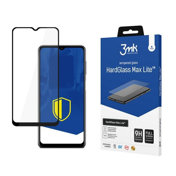 Tempered glass 3MK Samsung Galaxy M12 Black HardGlass Max Lite