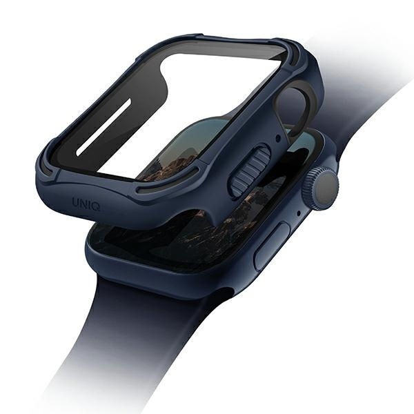 UNIQ coque Torres Apple Watch Série 4/5/6/SE 44mm. bleu/bleu marine