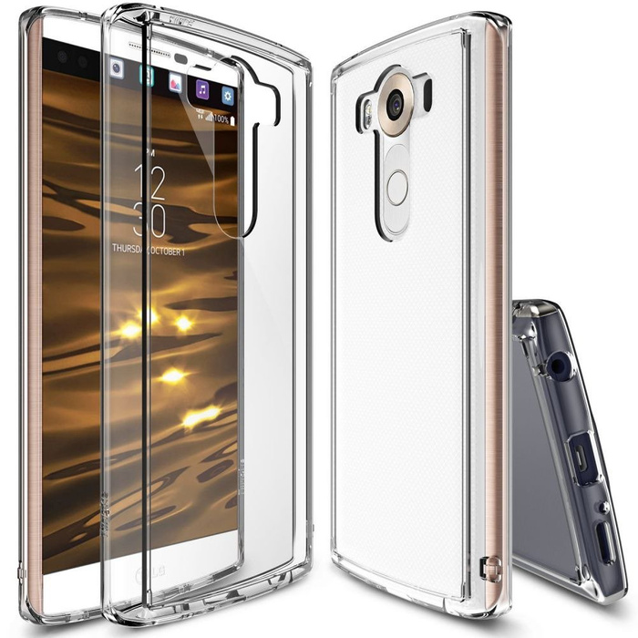 Coque RINGKE Fusion LG V10 Vue de cristal