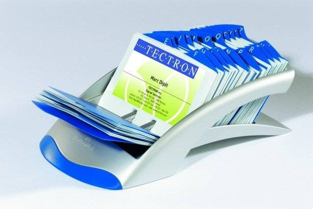 Visifix 2413-23 Durable Business Card Index