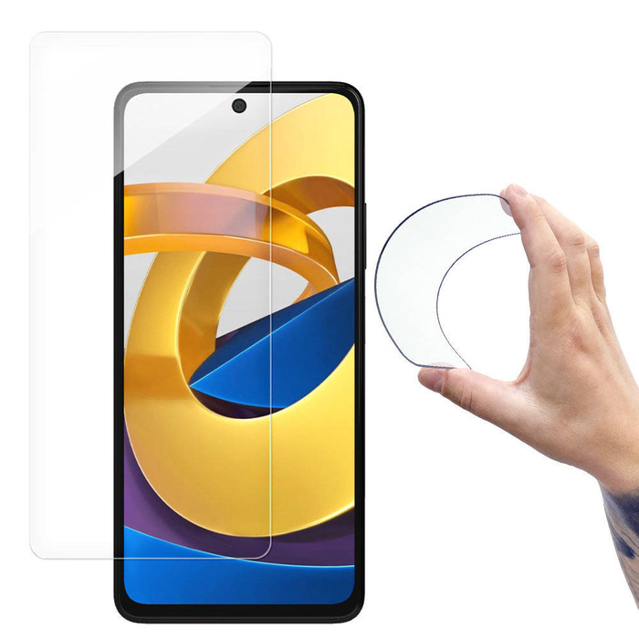 Wozinsky Nano Flexi Hybrid Flexibilní skleněná fólie Xiaomi Poco M4 Pro Tempered Glass