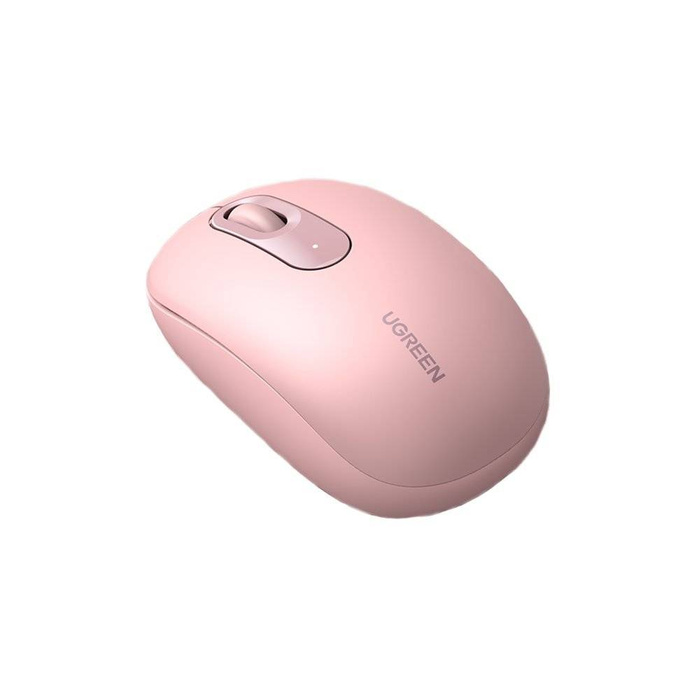 USB 2.4GHz wireless mouse Ugreen MU105 - pink