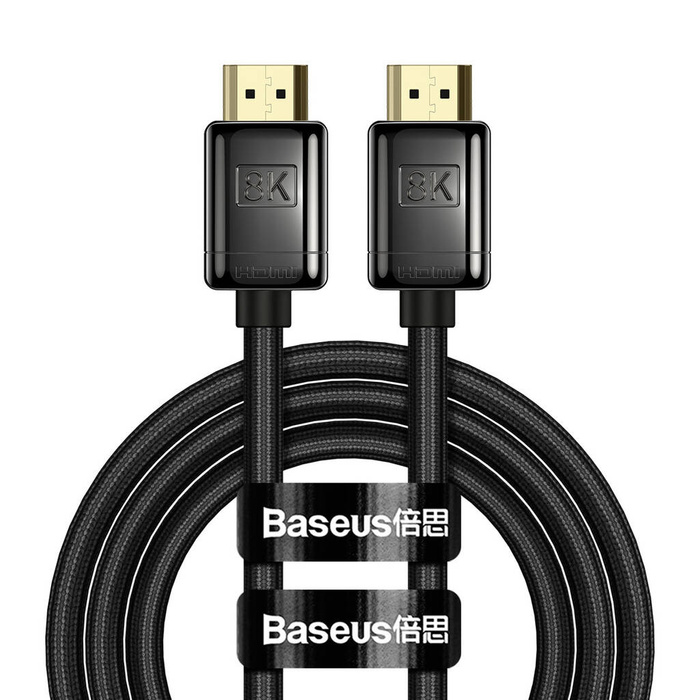 [RETURNED ITEM] Baseus High Definition Series HDMI 2.1 8K 1m cable - black