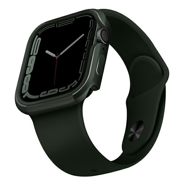 Uniq Hülle für Valencia Apple Watch Serie 4/5/6/7 / SE 45 / 44mm. Grün Grün