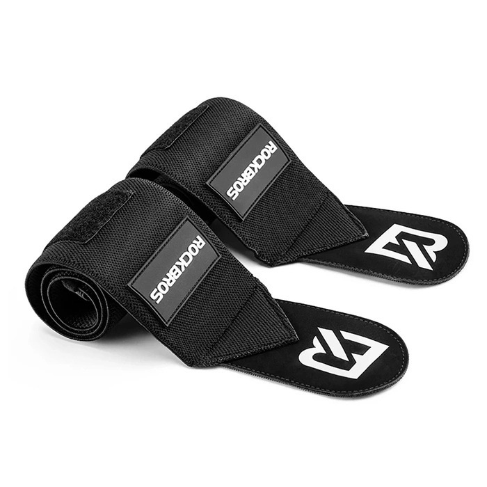 Rockbros 0431001 sports wristband - black (2 pcs.)