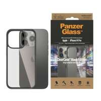 PanzerGlass ClearCase iPhone 14 Pro 6.1" Antibakteriell schwarz/schwarz 0406