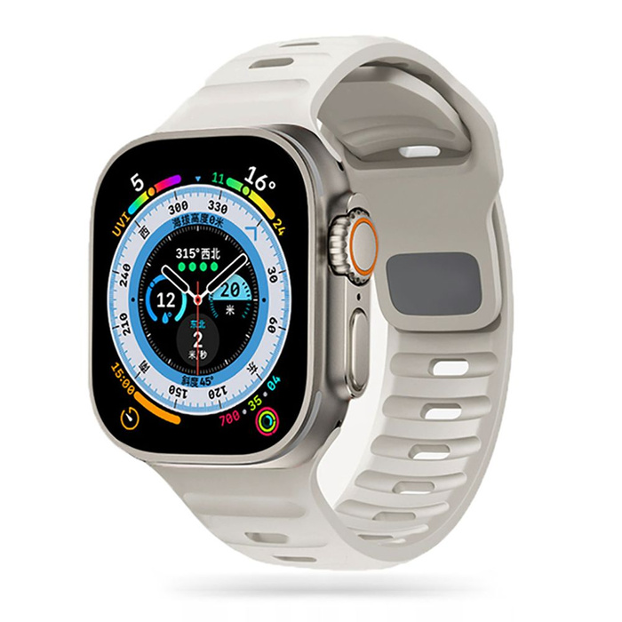 Strap Tech-Protect Iconband Line Apple Watch 4 / 5 / 6 / 7 / 8 / Se / Ultra (42 / 44 / 45 / 49 Mm) Starlight