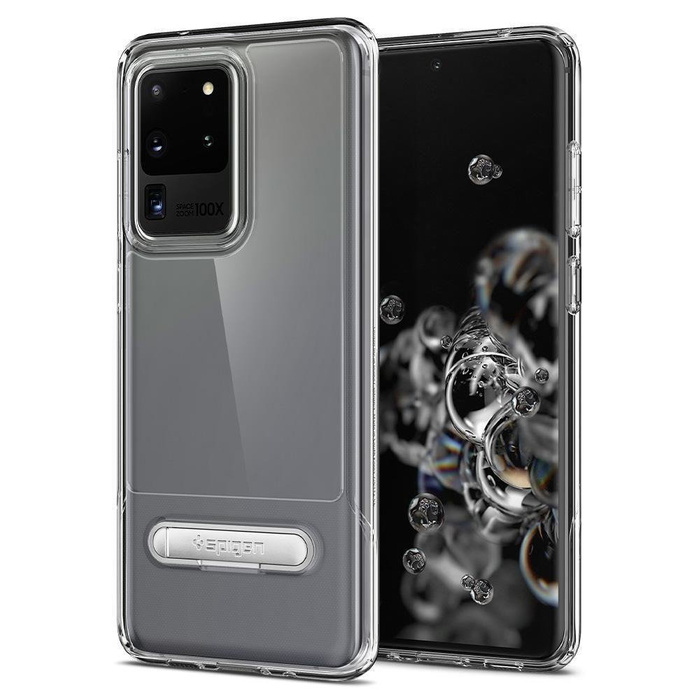 Pouzdro SPIGEN Slim Armor Essential S Samsung Galaxy S20 Ultra Crystal Clear Case