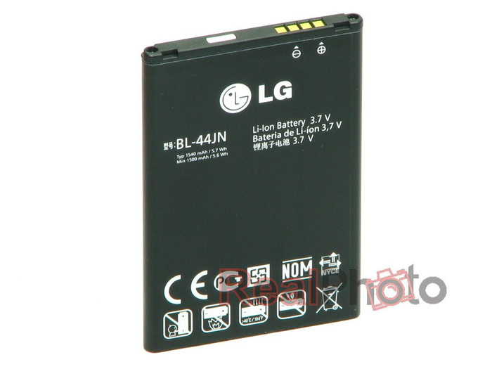 Battery LG BL-44JN Optimus P990 C660 PRO E730 Grade A