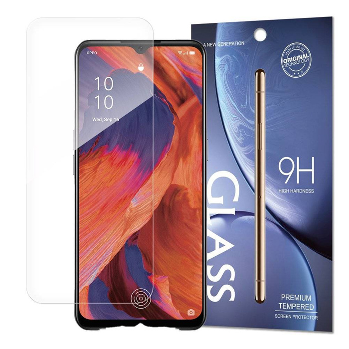 Tempered Glass Panzerglas Schutzglas 9H für Oppo A73 (Verpackung - Umschlag)