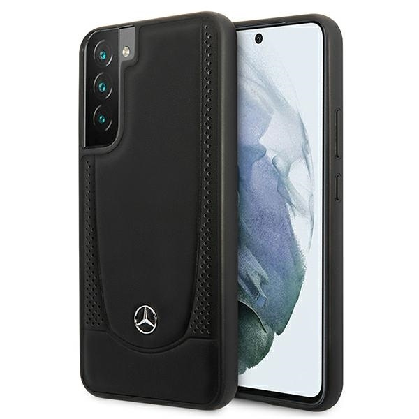 Case in Cover nera della linea urbana MERCEDES per Samsung Galaxy S22 Plus