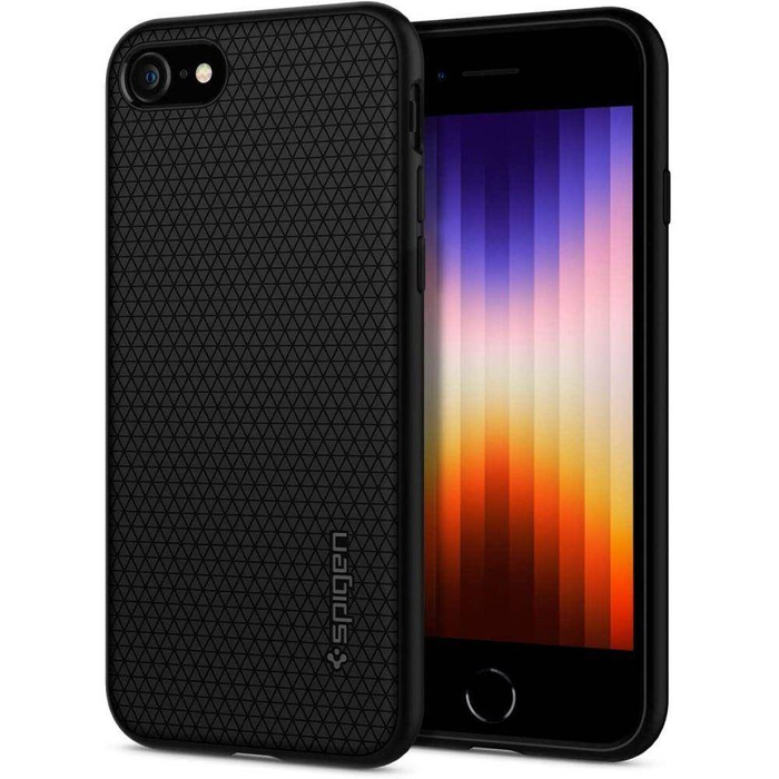 Coque SPIGEN Liquid Air Apple iPhone 7 8 SE 2020 Étui noir