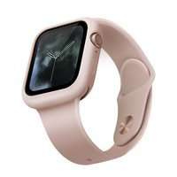 Caja Uniq Lino Apple Watch Serie 4/5/6 / SE 44mm. rosa / rosa rubor