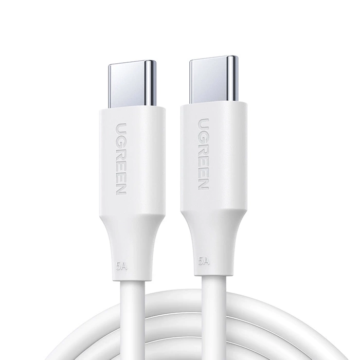 Ugreen US562 USB-C / USB-C PD kabel 100W 2m - bílý