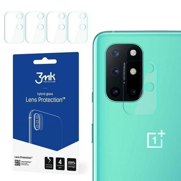 3MK OnePlus 8T lencse védő hibrid üveg 4db