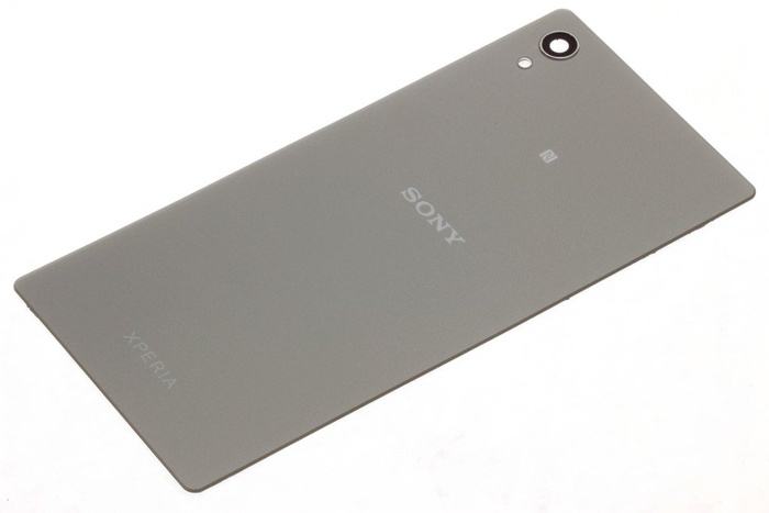 Original SONY Xperia M4 Aqua Silber Grad B Batteriefachdeckel