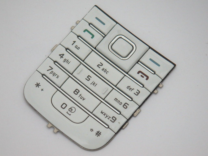 NOKIA 6233 Clavier Original Blanc Grade A