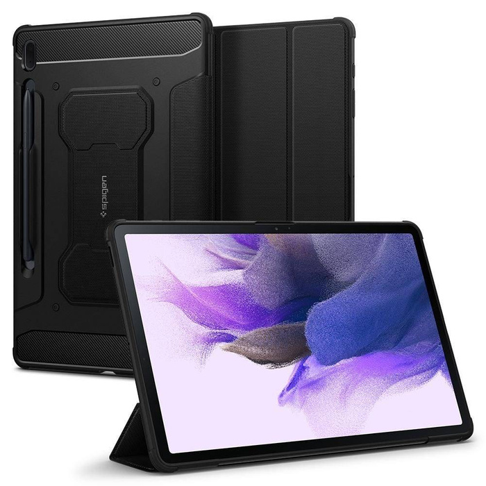 CASE SPIGEN RUGGED ARMOR "PRO" GALAXY TAB S7 FE 5G 12.4 T730 / T736B BLACK CASE