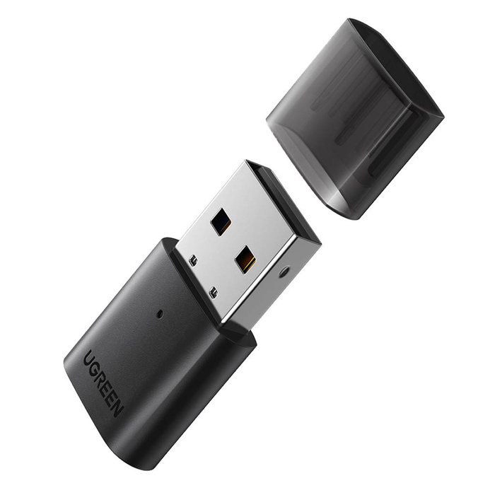 Adaptér Bluetooth Ugreen 5.0 USB-A černý (CM390)