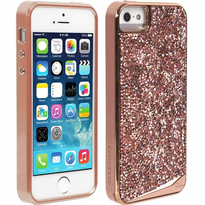 Puzdro Apple iPhone 5 5S SE Case-Mate Brilliance Rose Gold