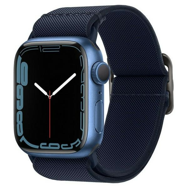 Řemínek SPIGEN Apple Watch 2 / 3 / 4 / 5 / 6 / SE (42/44mm) Fit Lite Navy Blue