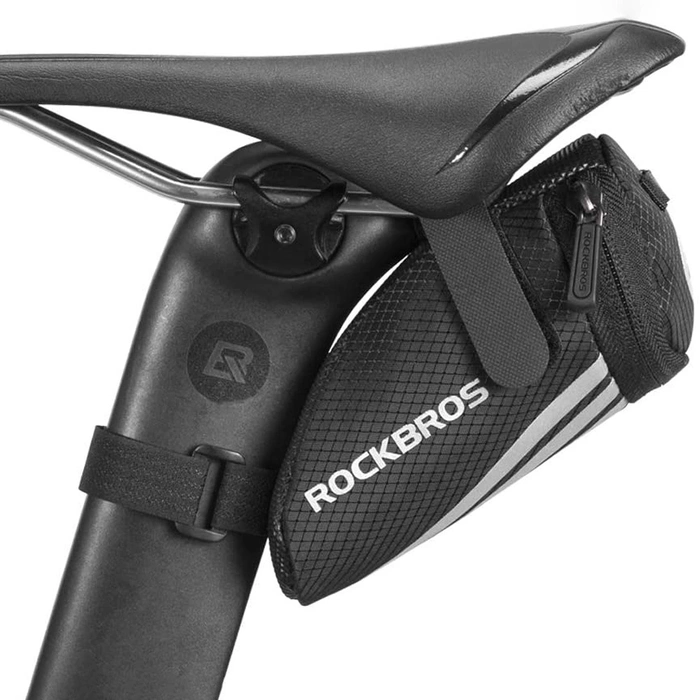 Sacoche de vélo Rockbros C28 sous la selle - noir