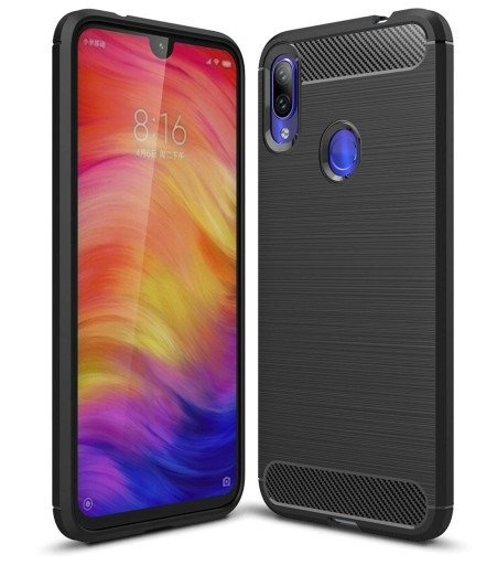 Pouzdro Xiaomi Redmi Note 7 Carbon Silicone