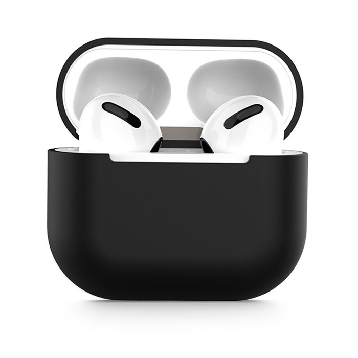 Hülle TECH-PROTECT Apple AirPods 3 Icon "2" Schwarz Case