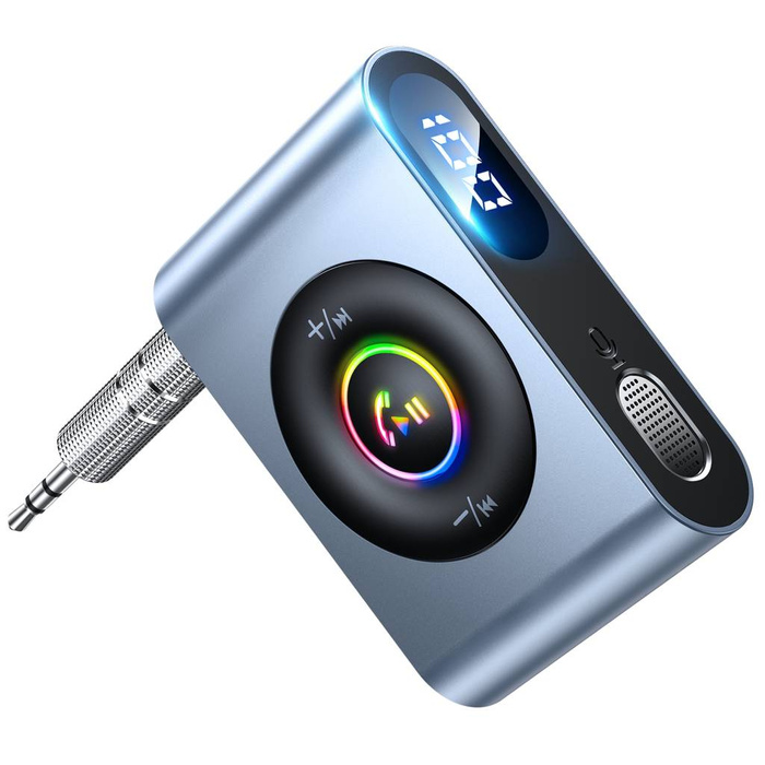 Trasmettitore Bluetooth 5.3 per auto Joyroom e kit vivavoce per porta mini jack AUX da 3,5 mm (JR-CB1)